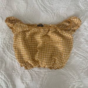 Brandy Melville Yellow Top